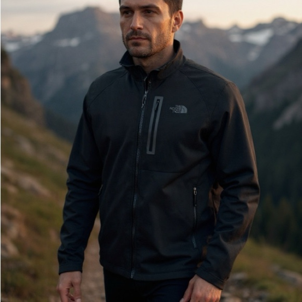 The North Face Men's Charcoal Performance Jacket